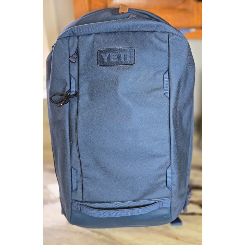 YETI Crossroads 27L Backpack Navy Blue Water Resistant Laptop Travel Bag